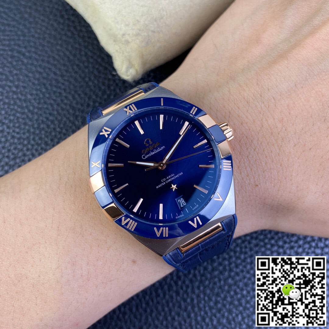 Replica SBF 0me*ga Constellation 131.23.41.21.03.001 1:1 Best Edition VS Factory Blue Dial