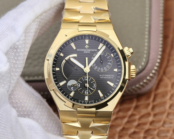 Replica Vacheron C0nstan1n Overseas 49150 1:1 Best Edition TWA Factory 18K Yellow Gold