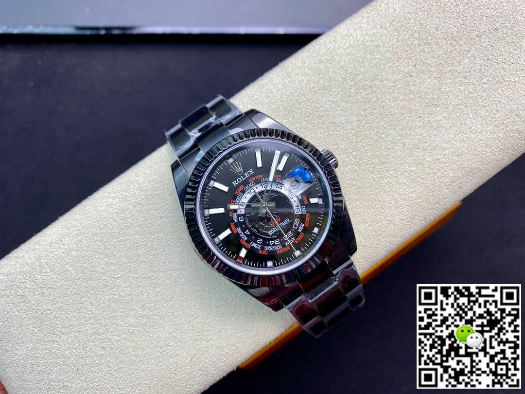 Replica R01ex Sky Dweller 40MM 1:1 Best Edition WWF Factory DIW Black Dial