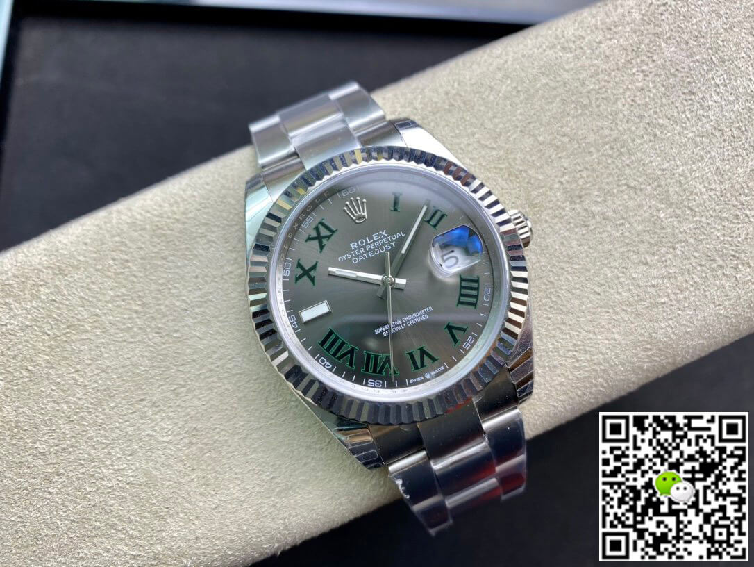 Replica R01ex Datejust M126334-0021 41MM 1:1 Best Edition EW Factory Grey Dial