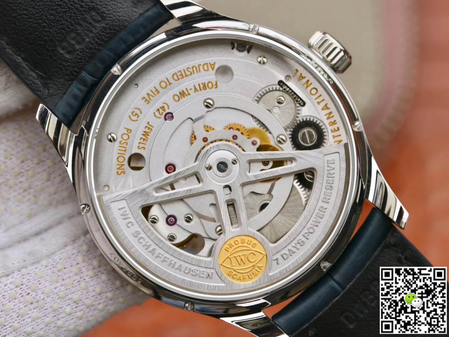 Replica IWC Portuguese Tourbillon 1:1 Best Edition ZF Factory Stainless Steel