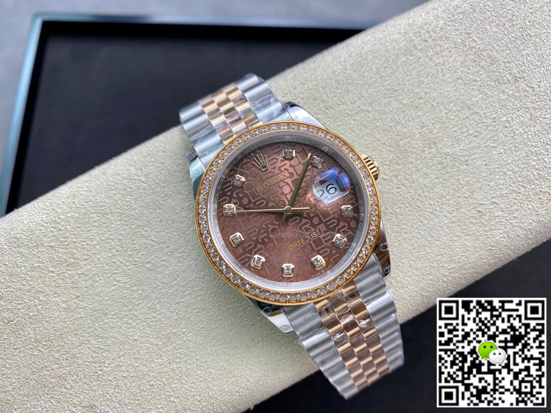 Replica R01ex Datejust M126281RBR-0013 1:1 Best Edition BP Factory Brown Dial