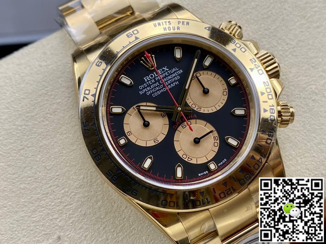 Replica R01ex Cosmograph Daytona M116508-0009 1:1 Best Edition Clean Factory Black Dial