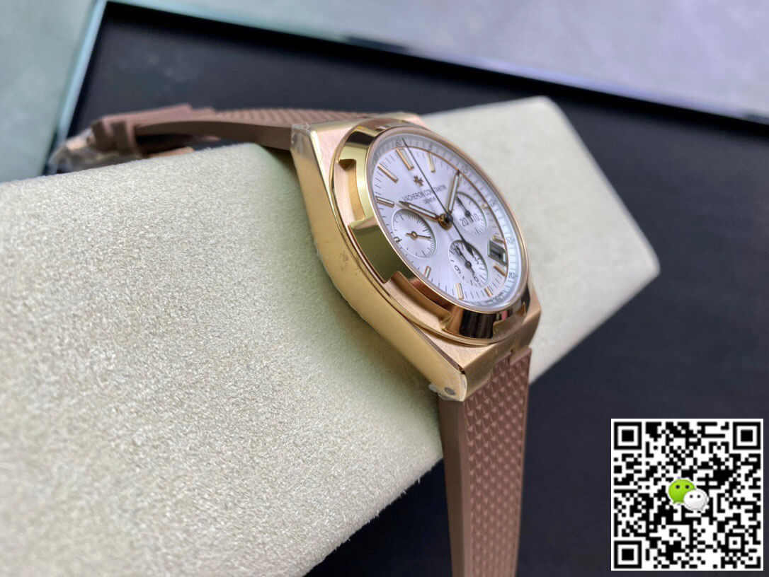 Replica Vacheron C0nstan1n Overseas 5500V 1:1 Best Edition 8F Factory Rubber Strap