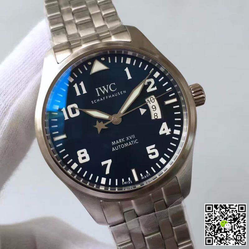 Replica IWC Pilot Mark XVII IW326501 MKS Factory 1:1 Best Edition Swiss ETA2892 Blue Dial