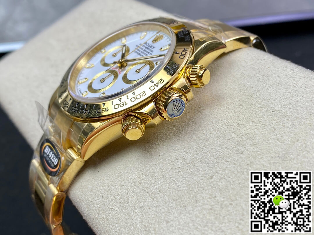 Replica R01ex Daytona M116508-0001 1:1 Best Edition BT Factory White Dial