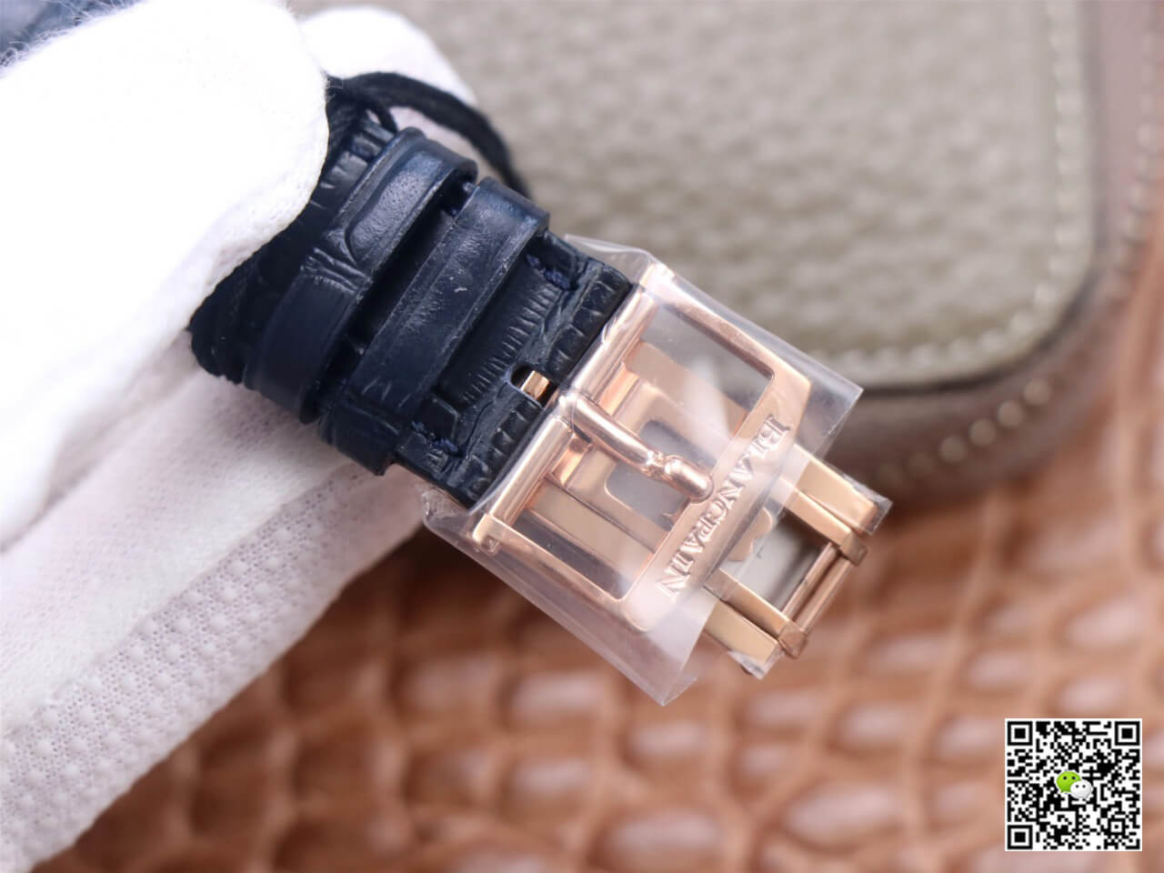 Replica Blancpain Villeret 6654-3640-55 1:1 Best Edition OM Factory V3 Rose Gold