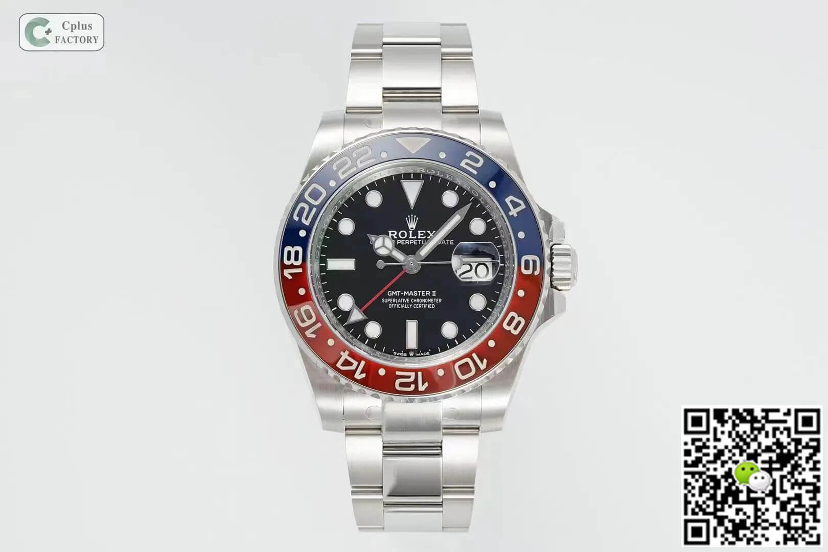 Replica R01ex GMT Master II M126710BLRO-0002 1:1 Best Edition C+ Factory Red Blue Bezel