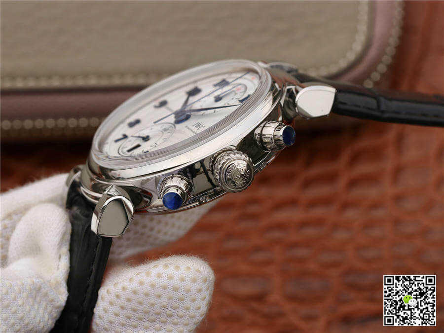 Replica IWC Da Vinci Laureus Sport For Good Foundation 1:1 Best Edition YL Factory White Dial