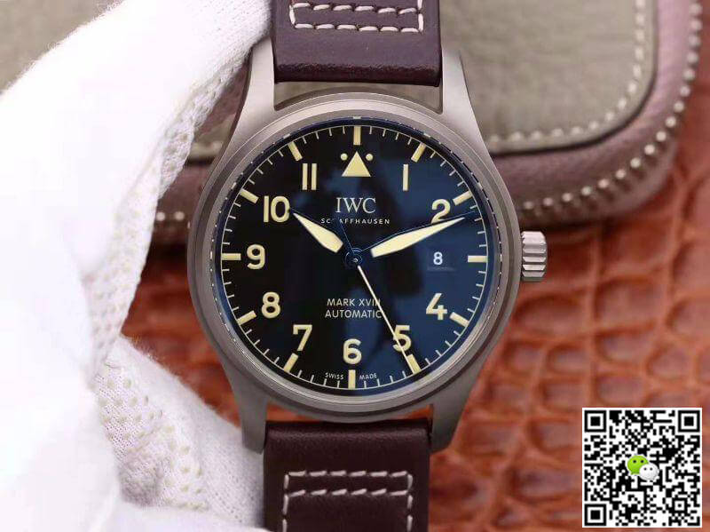 Replica IWC Pilot Mark XVIII Heritage IW327006 MKS Factory 1:1 Best Edition Swiss ETA9015