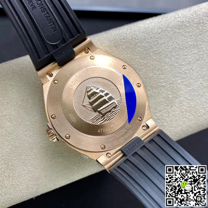 Replica Vacheron C0nstan1n Overseas 42MM 1:1 Best Edition MKS Factory Rose Gold