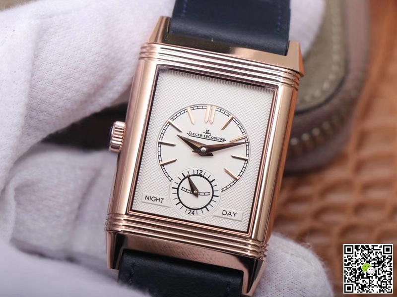 Jaeger Lecoultre Replica Reverso Flip 1:1 Best Edition MG Factory Blue Dial Swiss ETA854A/2