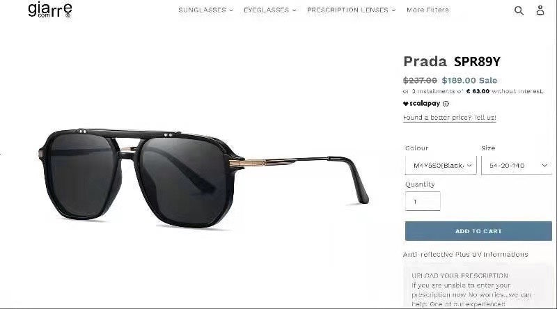 Pra*a Sunglasses