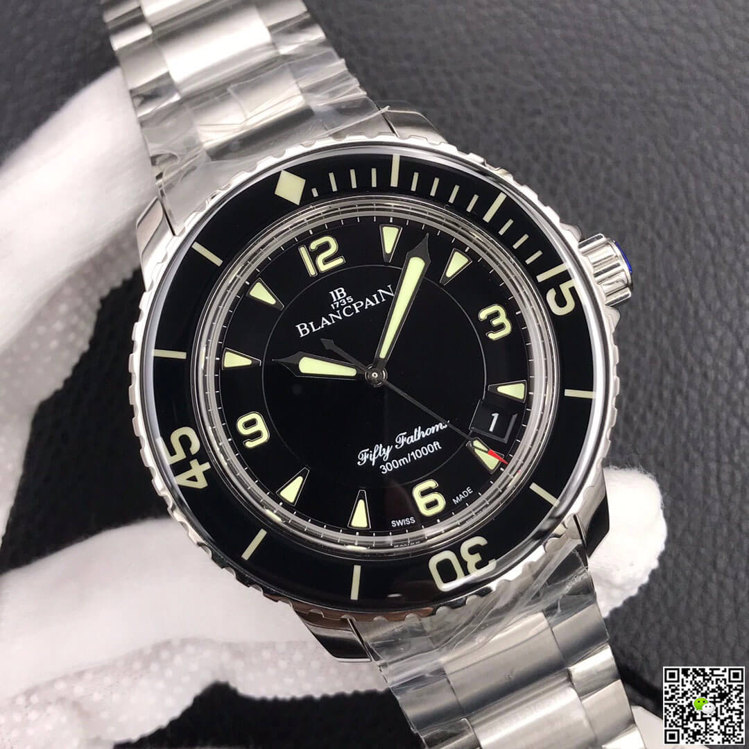 Replica Blancpain Fifty Fathoms 5015 1:1 Best Edition ZF Factory Stainless Steel