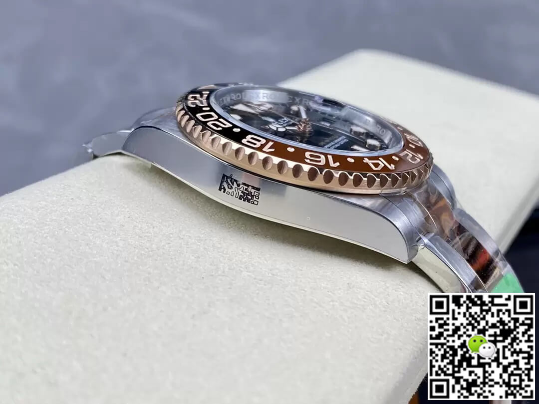 Replica R01ex GMT Master II M126711chnr-0002 1:1 Best Edition C+ Factory Rose Gold