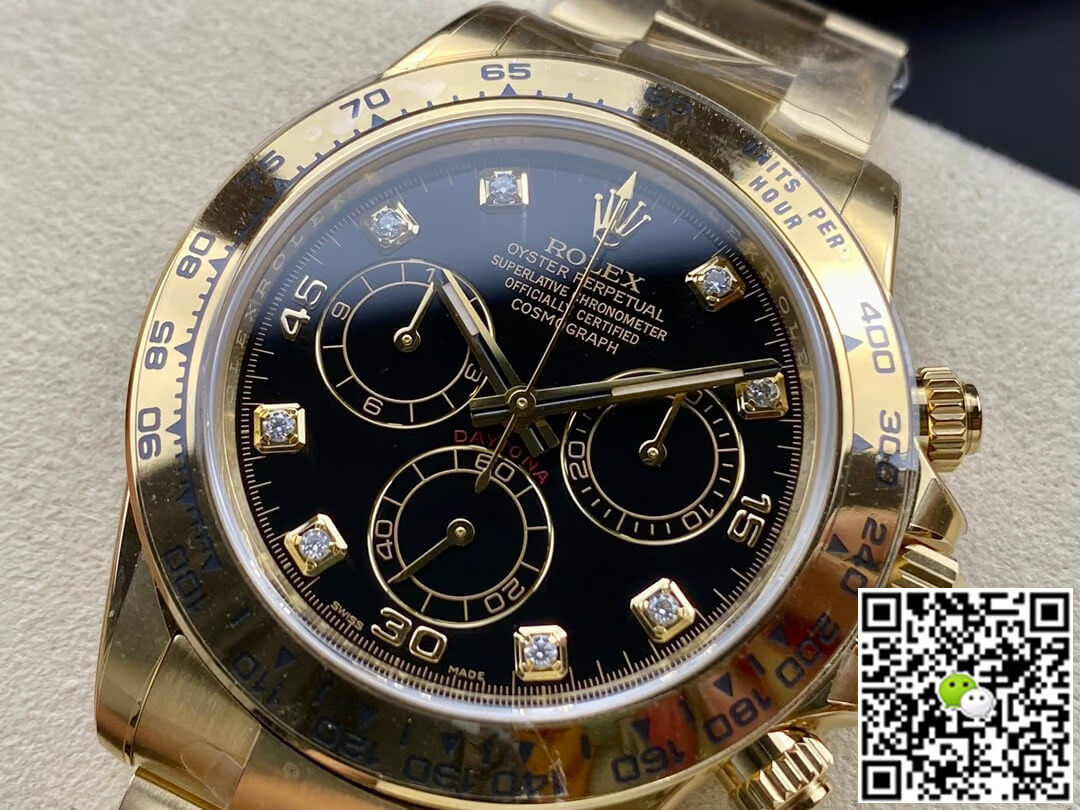 Replica R01ex Cosmograph Daytona M116508-0008 1:1 Best Edition Clean Factory Yellow Gold