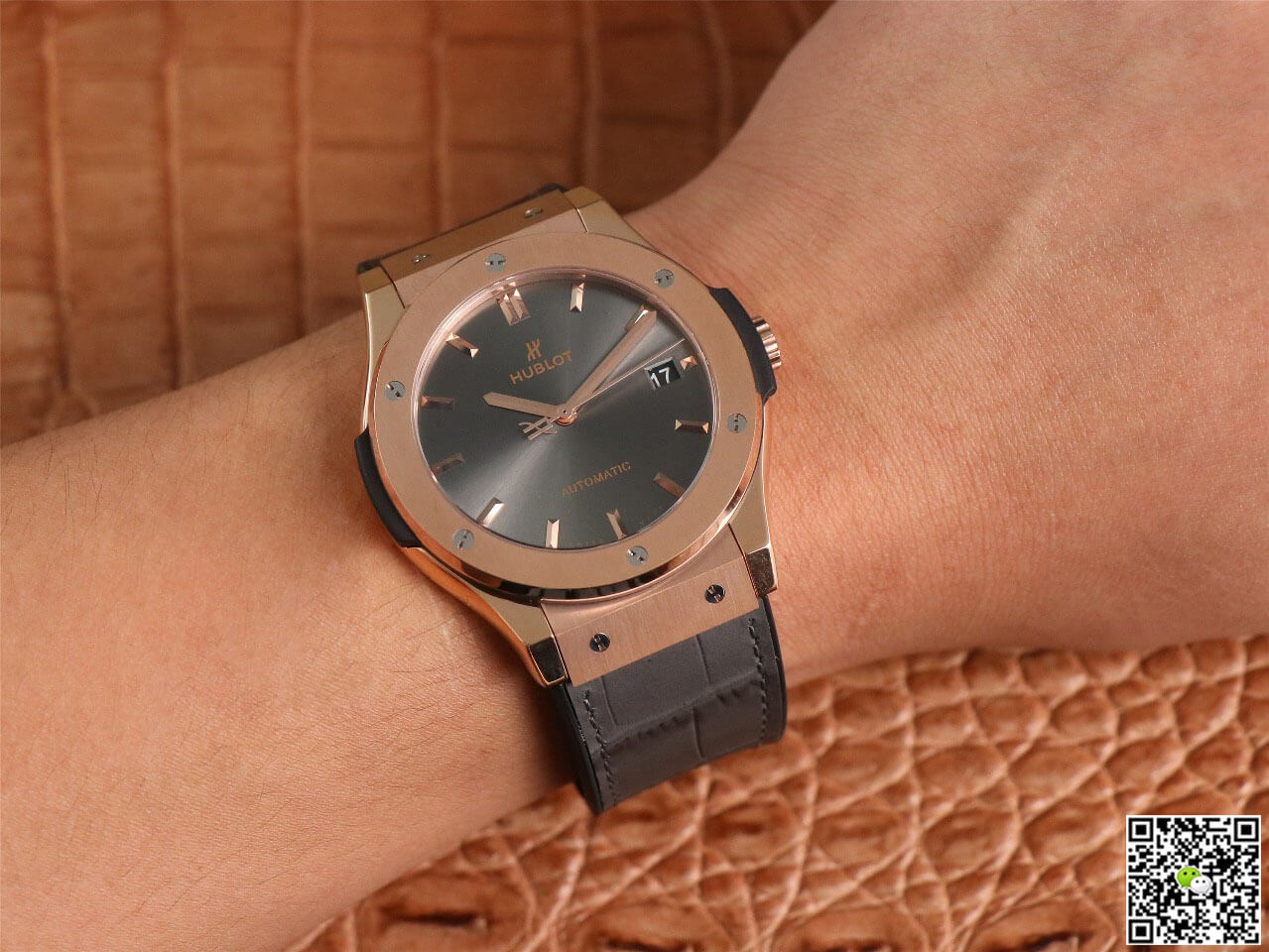 Replica Hublot Classic Fusion 511.OX.7081.LR 1:1 Best Edition WWF Factory Dark Gray Dial