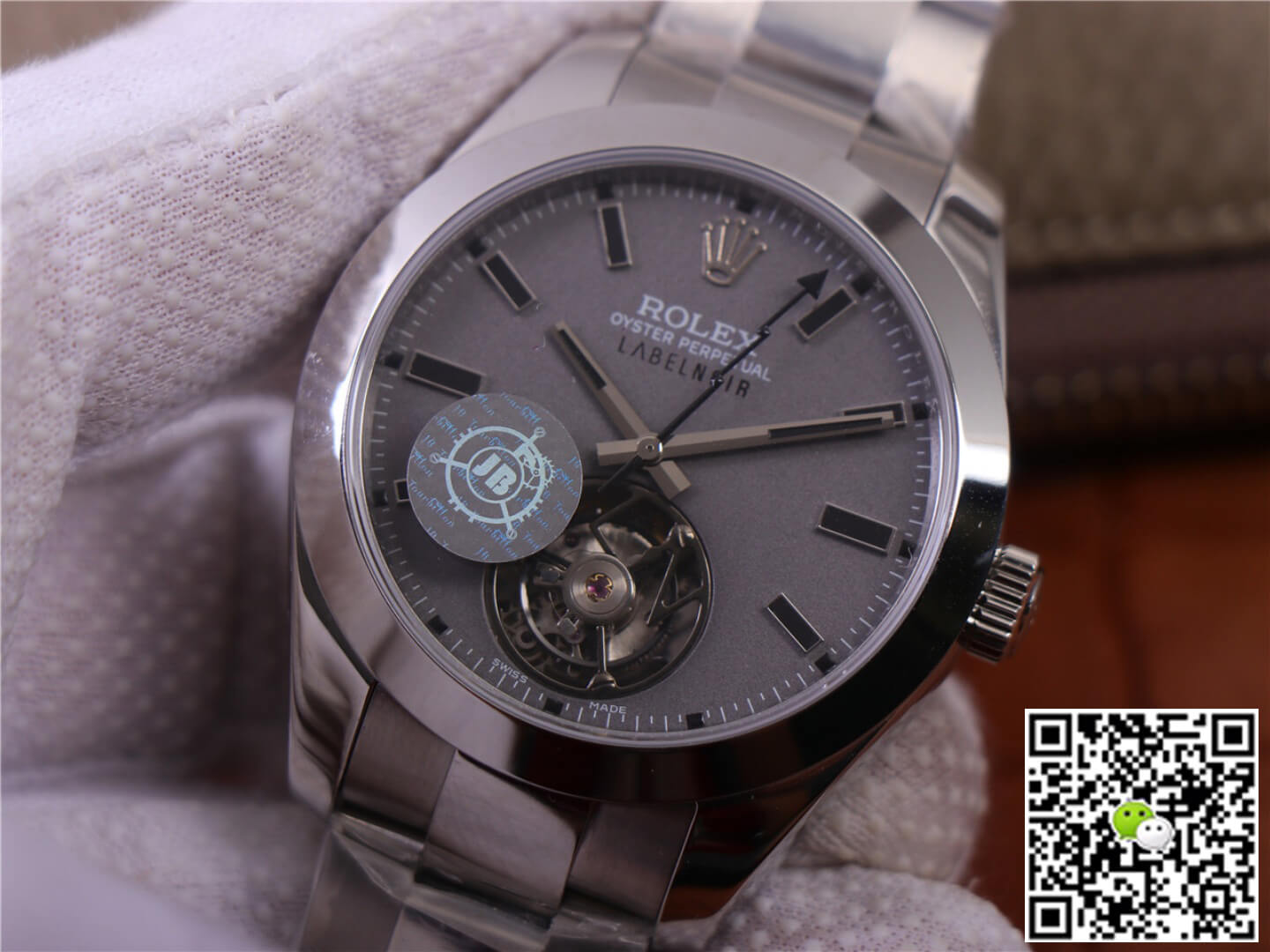 Replica R01ex Milgauss 116400 LNT01HS-001 Tourbillon 1:1 Best Edition JB Factory Stainless Steel Case Swiss ETA3131