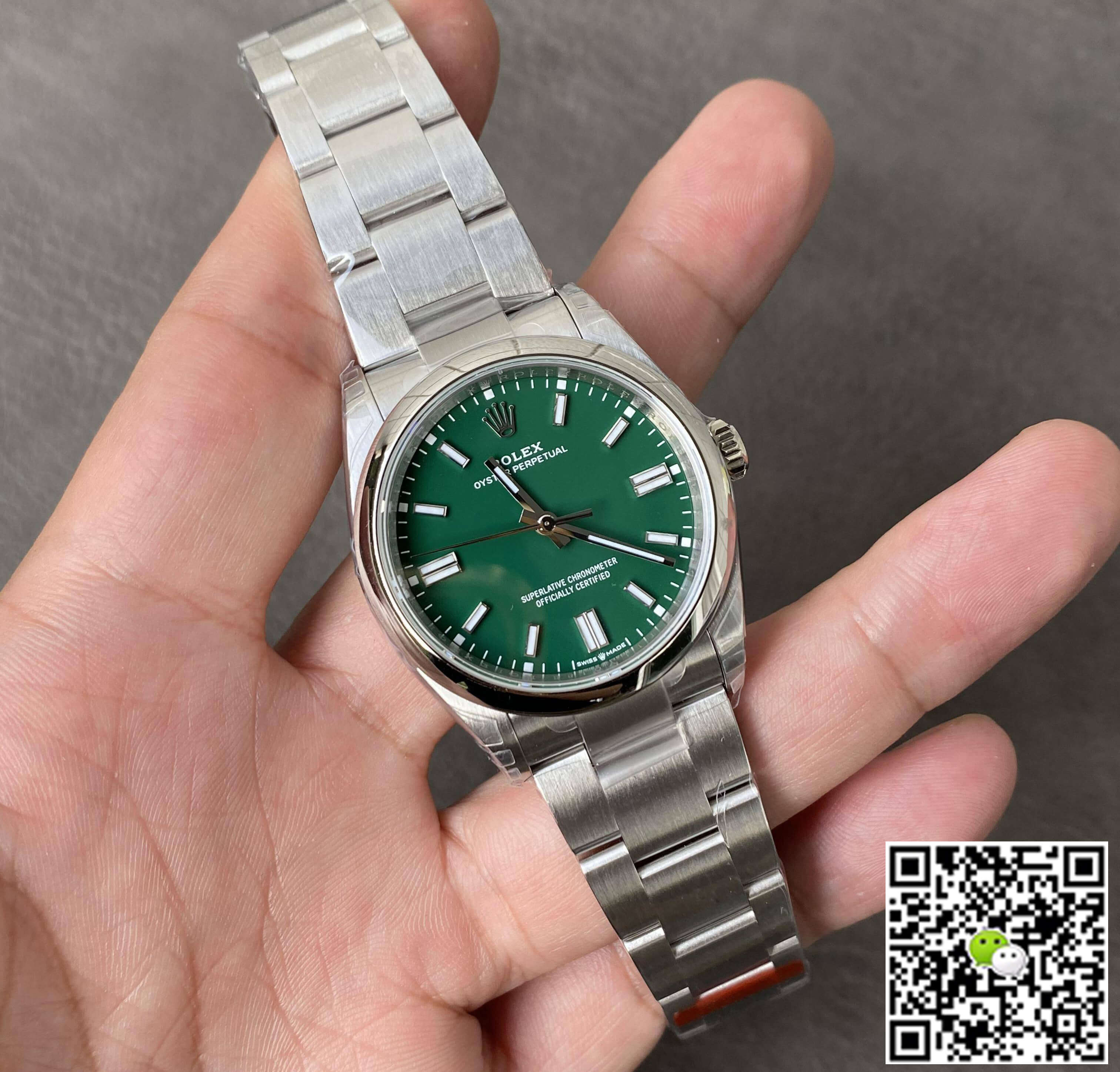Replica R01ex Oyster Perpetual M126000-0005 36MM 1:1 Best Edition VS Factory Stainless Steel