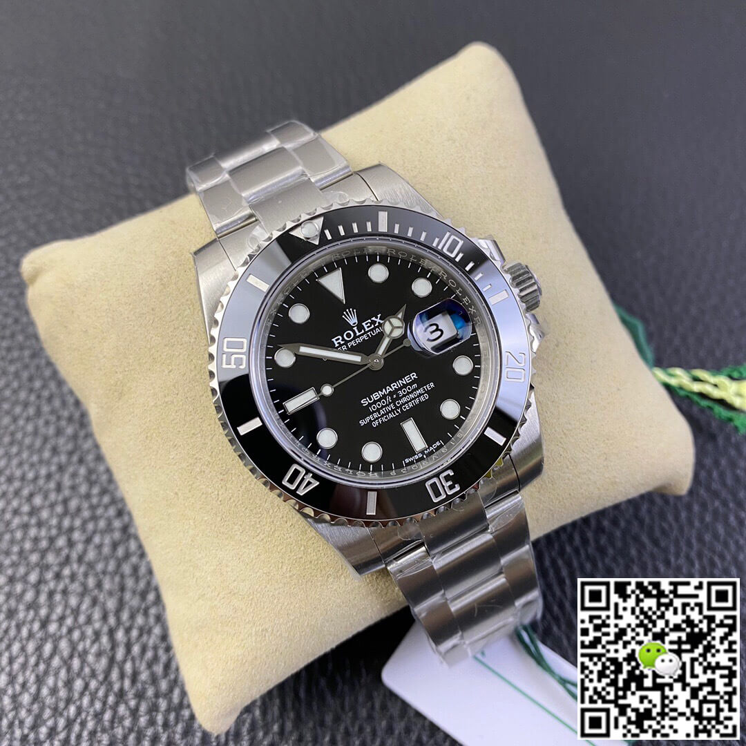 Replica R01ex Submariner 116610LN-0001 40MM 1:1 Best Edition VS Factory Black Dial