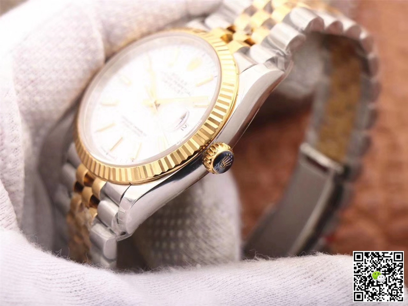 Replica R01ex Datejust M126233-0019 1:1 Best Edition White Dial