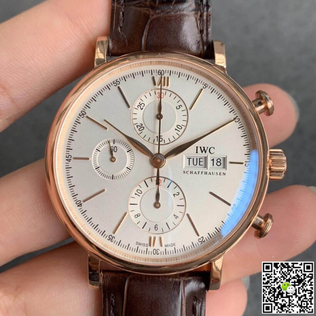 Replica IWC Portofino IW391020 1:1 Best Edition ZF Factory Silver Dial