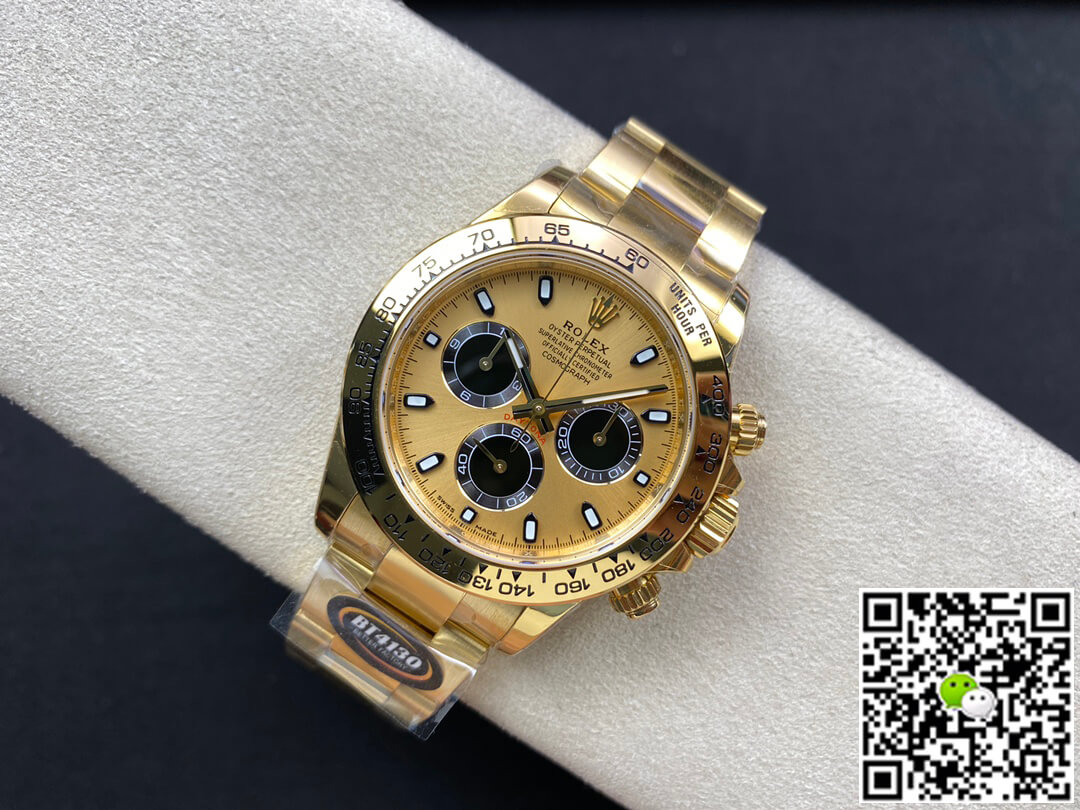 Replica R01ex Daytona M116508-0014 1:1 Best Edition BT Factory Champagne Dial