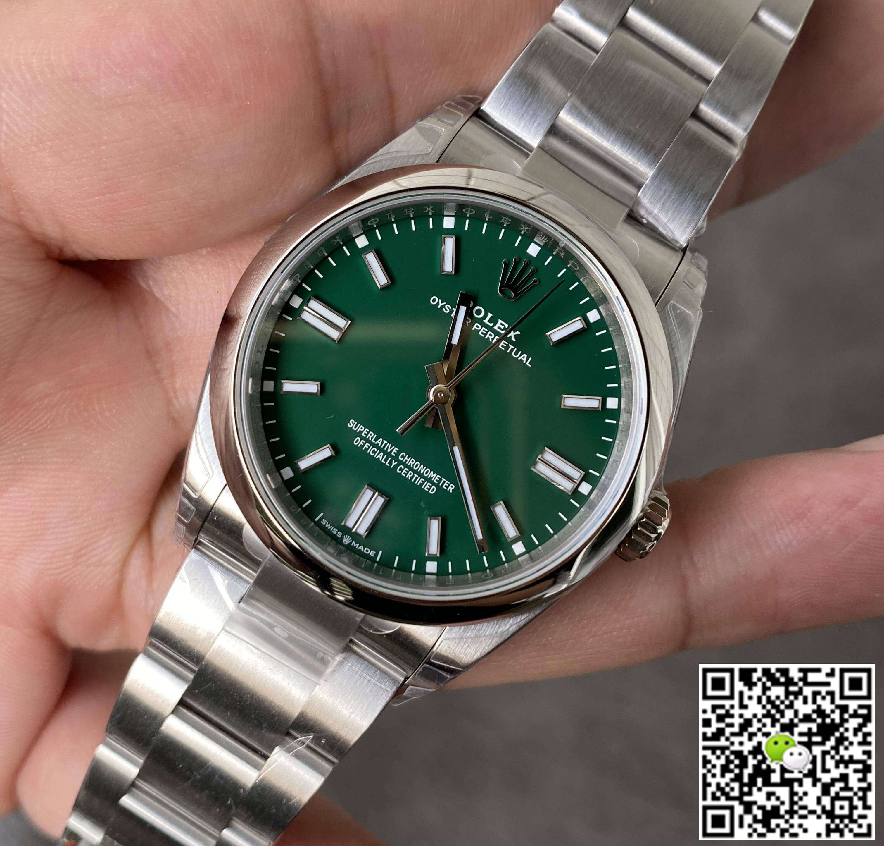 Replica R01ex Oyster Perpetual M126000-0005 36MM 1:1 Best Edition VS Factory Stainless Steel