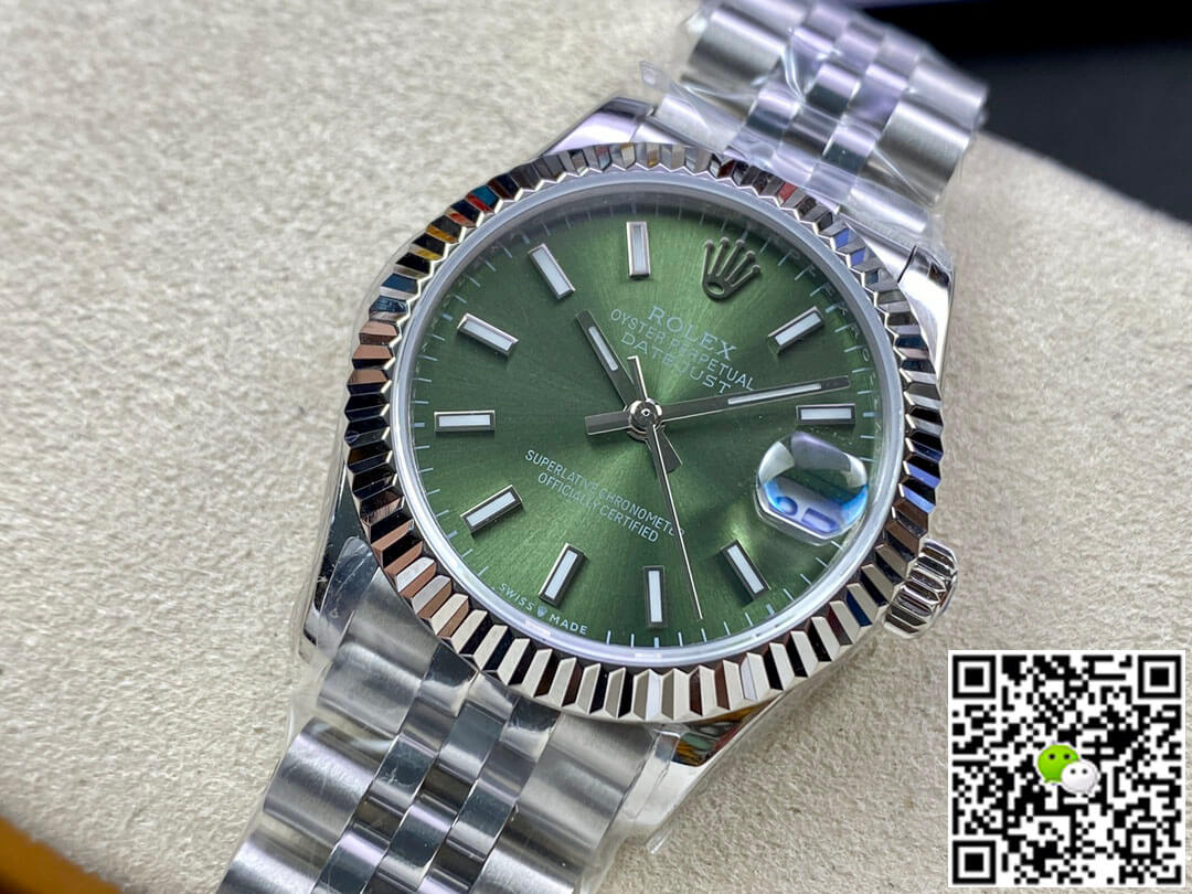 Replica R01ex Datejust M278274-0018 31MM 1:1 Best Edition EW Factory Green Dial