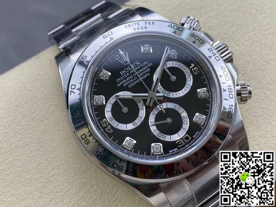 Replica R01ex Cosmograph Daytona M116509-0055 1:1 Best Edition Clean Factory D1am0nd Dial