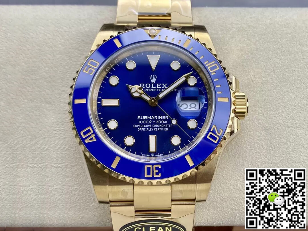 Replica R01ex Submariner M126618lb-0002 41MM 1:1 Best Edition Clean Factory Blue Bezel