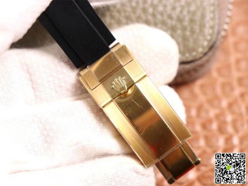 R01ex Daytona Replica M116518LN-0048 1:1 Best Edition Noob Factory Champagne Dial Swiss ETA4130