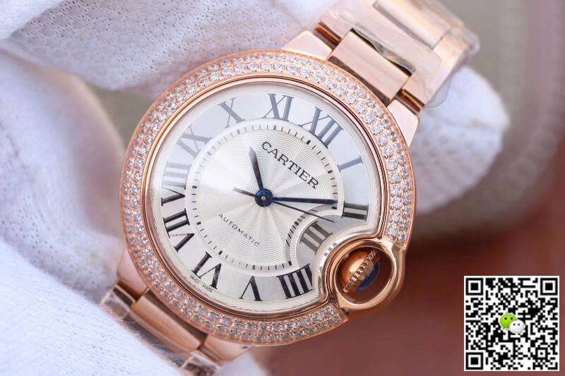 Replica Ballon Bleu De Ca*t1er 36MM WE902064 V9 Factory 1:1 Best Edition Swiss ETA2824-2