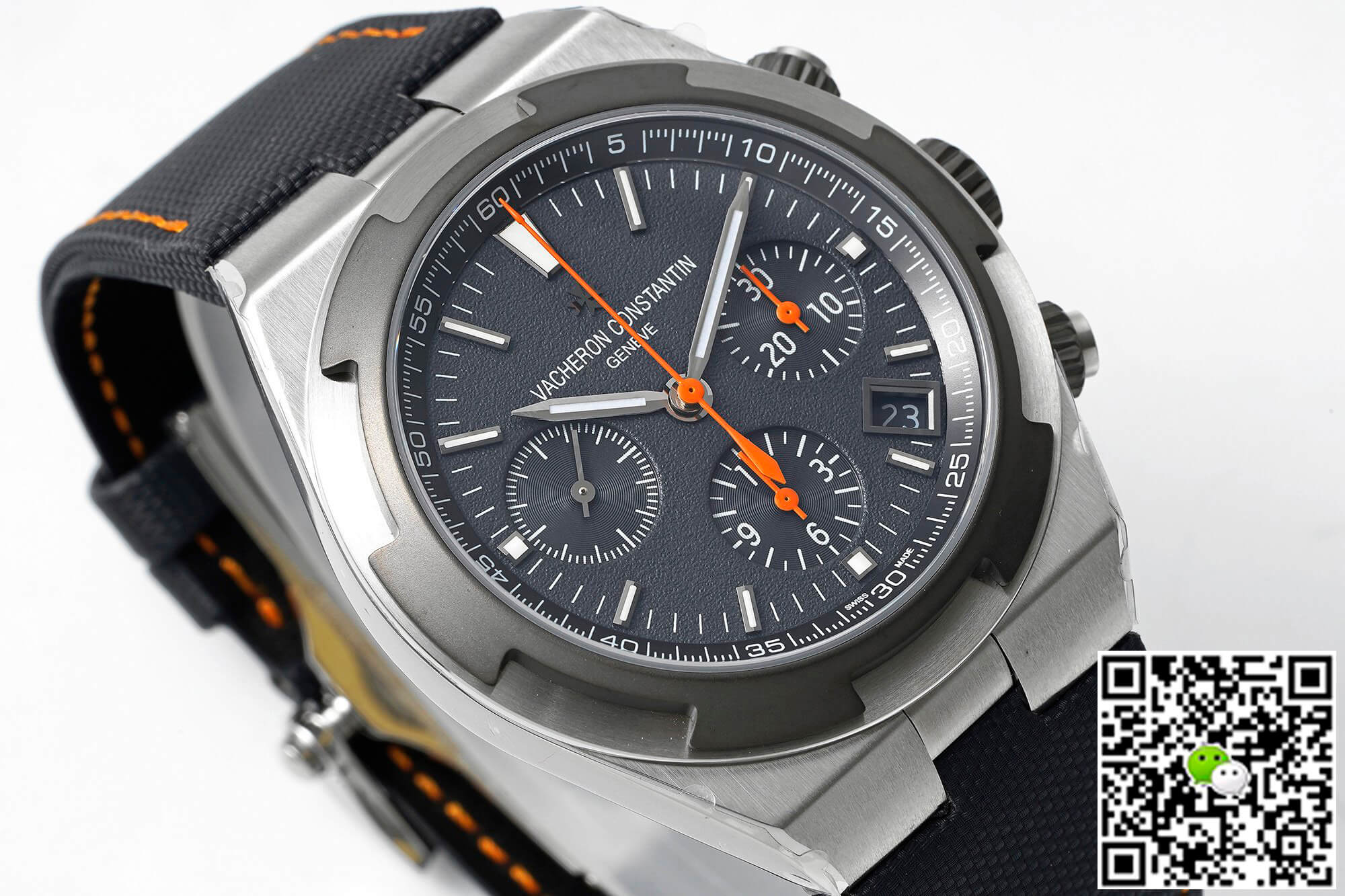 Replica Vacheron C0nstan1n Overseas 5510V/000T-B923 1:1 Best Edition 8F Factory V2 Grey-Blue Dial