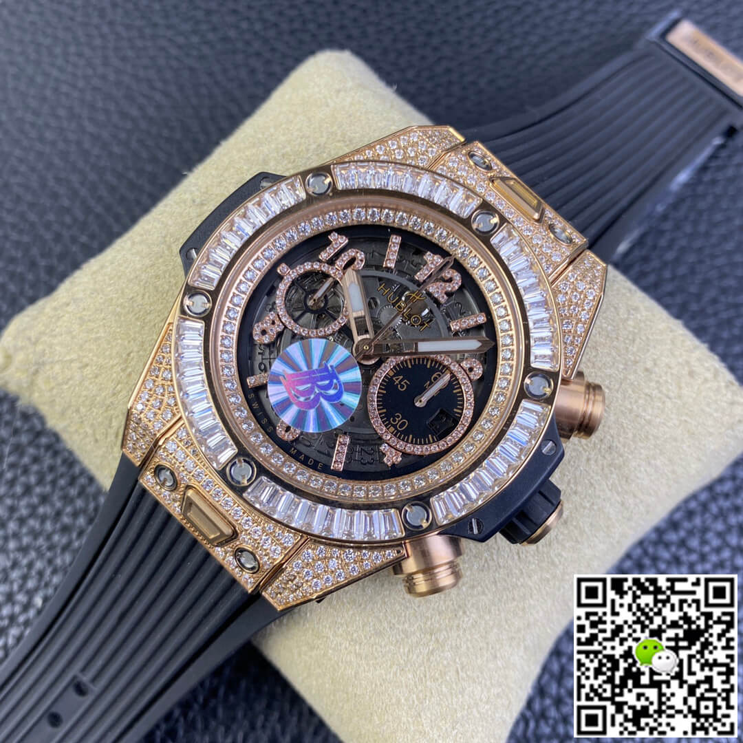 Replica Hublot BIG BANG Unico 421.OX.1180.RX.0904 1:1 Best Edition BB Factory D1am0nd Case