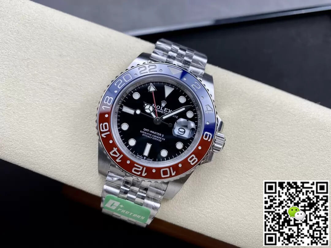 Replica R01ex GMT Master II M126710BLRO-0001 1:1 Best Edition C+ Factory Steel Strap