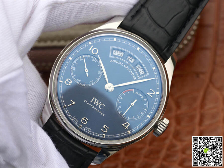 Replica IWC Portugieser IW503502 1:1 Best Edition ZF Factory Blue Dial