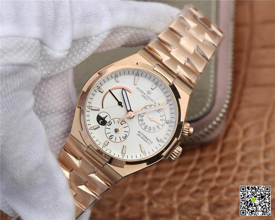 Replica Vacheron C0nstan1n Overseas 47450/B01R-9404 1:1 Best Edition TWA Factory White Dial