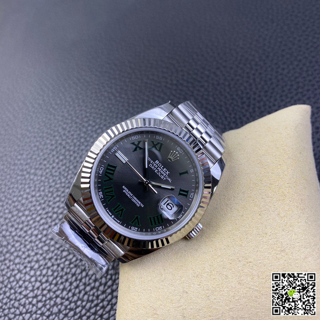 Replica R01ex Datejust M126334-0022 1:1 Best Edition Clean Factory Grey Dial