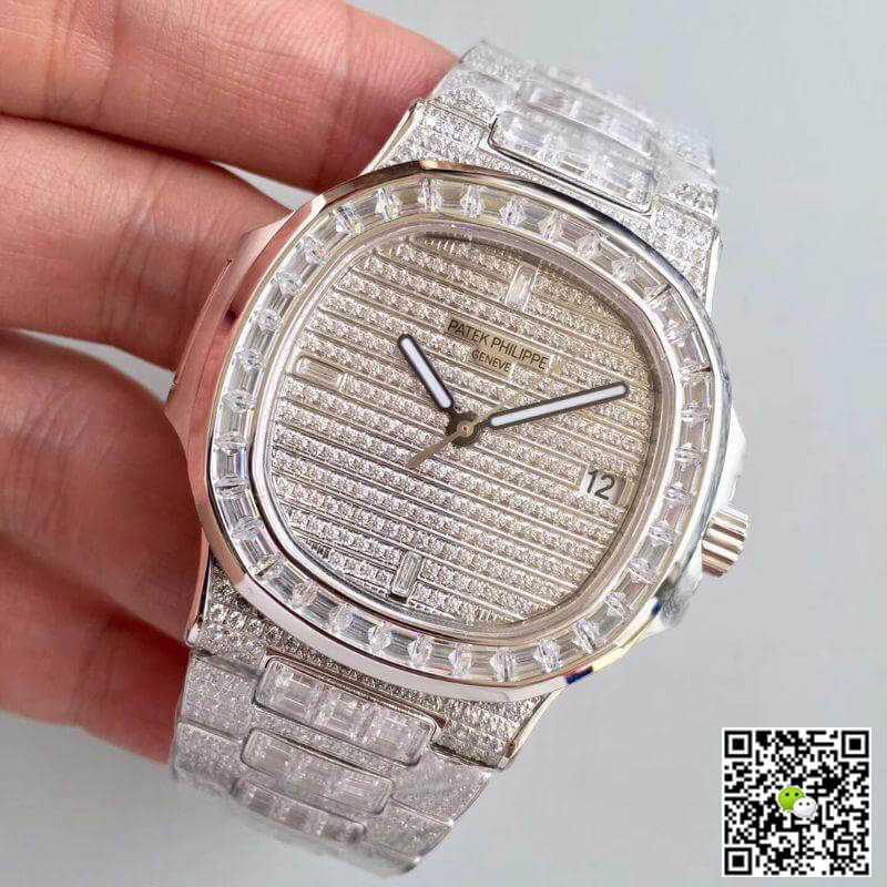 Pat*k Phi1i*pe Replica Nautilus Jumbo 5719/1G-001 1:1 Best Edition Swiss ETA324