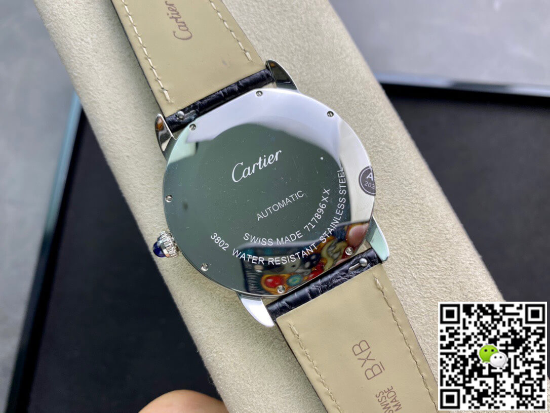 Replica RONDE DE Ca*t1er W6701010 1:1 Best Edition AF Factory White Dial