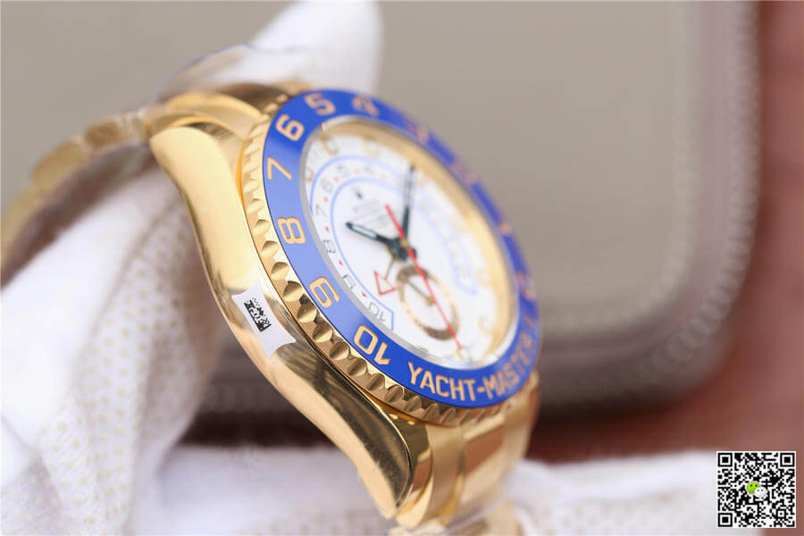 Replica Yacht-Master II M116688-0002 1:1 Best Edition JF Factory Yellow Gold