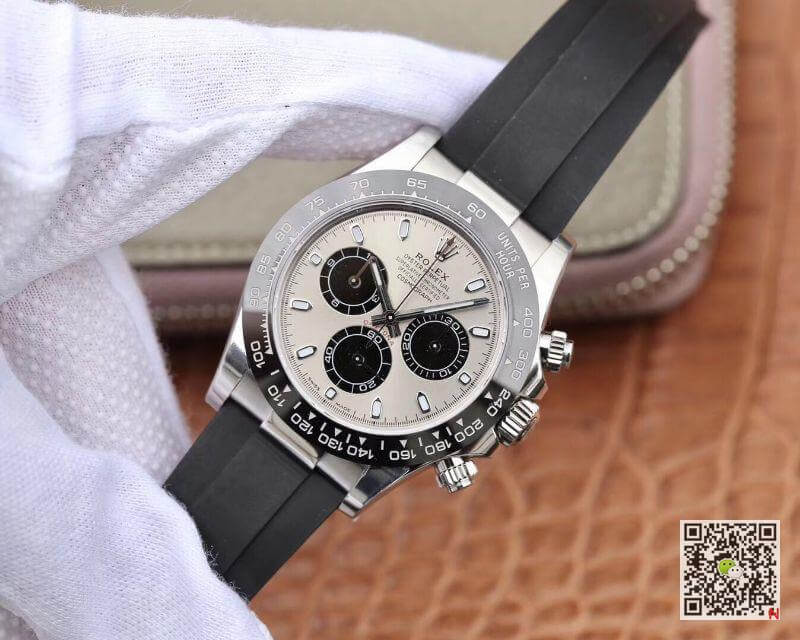 R01ex Daytona Replica Cosmograph 116519LN Noob Factory 1:1 Best Edition Swiss ETA4130 Grey Dial