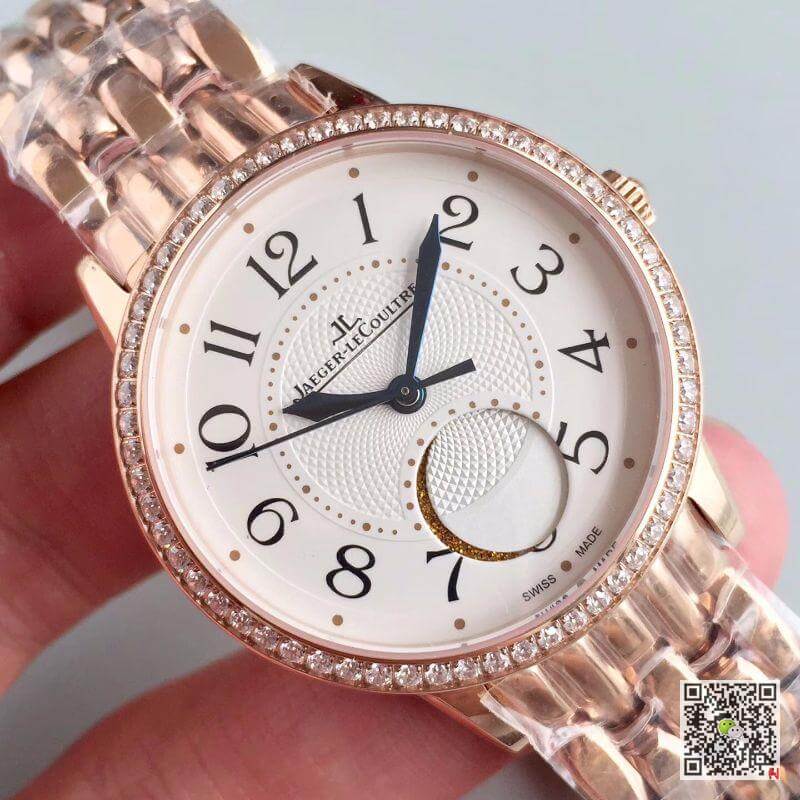 Jaeger Lecoultre Replica Rendez-Vous 3612420 1:1 Best Edition Swiss ETA898A/1 rosegold