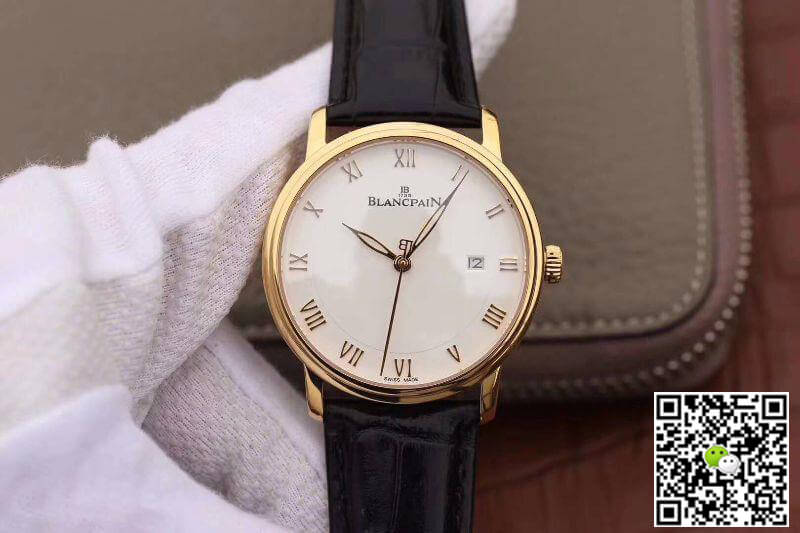 Replica Blancpain Villeret Ultraplate 6651-3642-55 ZF Factory 1:1 Best Edition Swiss ETA1151