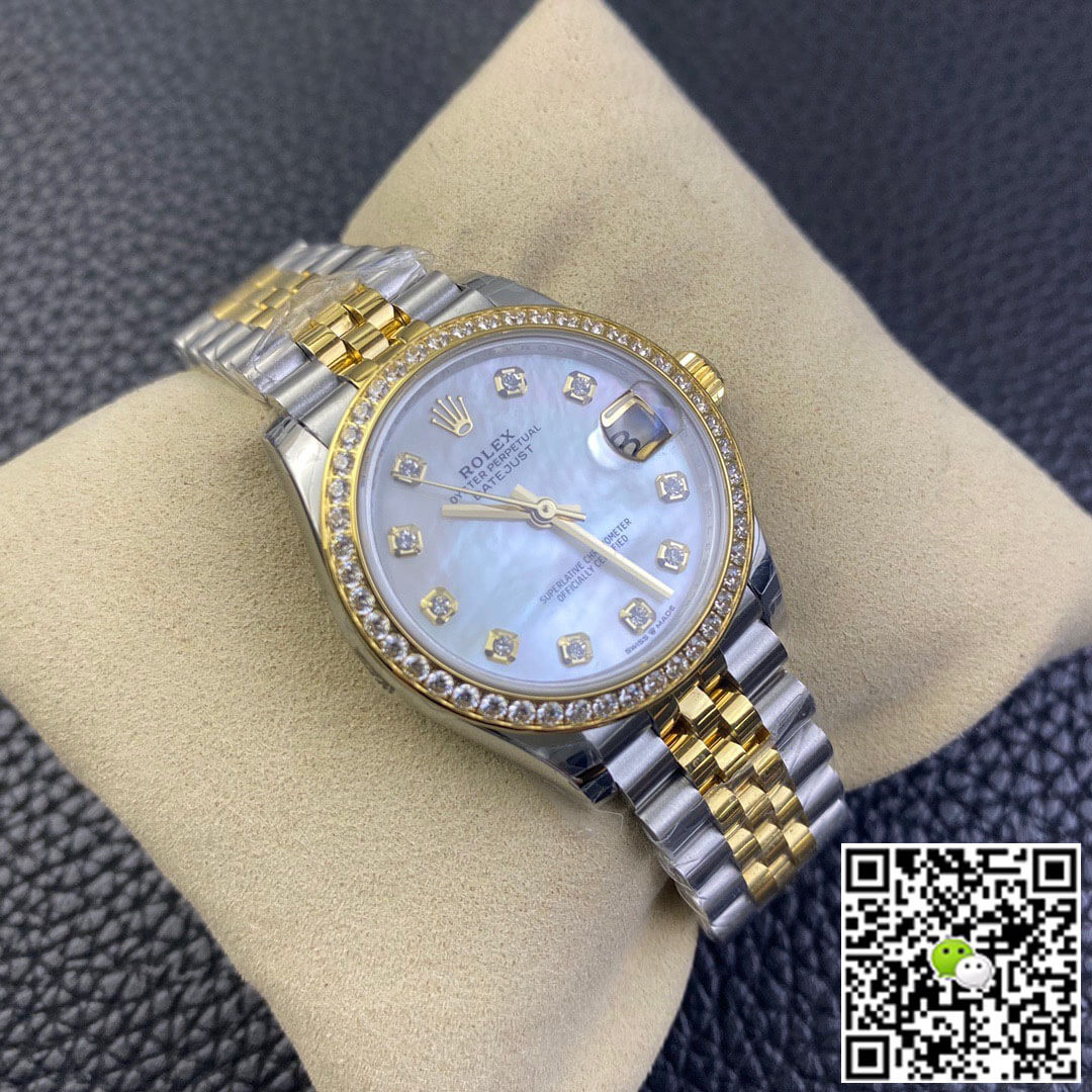 Replica R01ex Datejust M278383RBR-0028 31MM 1:1 Best Edition EW Factory Yellow Gold