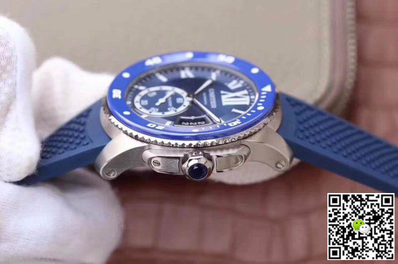 Replica Calibre De Ca*t1er Diver WSCA0011 JF Factory 1:1 Best Edition Swiss ETA2836-2