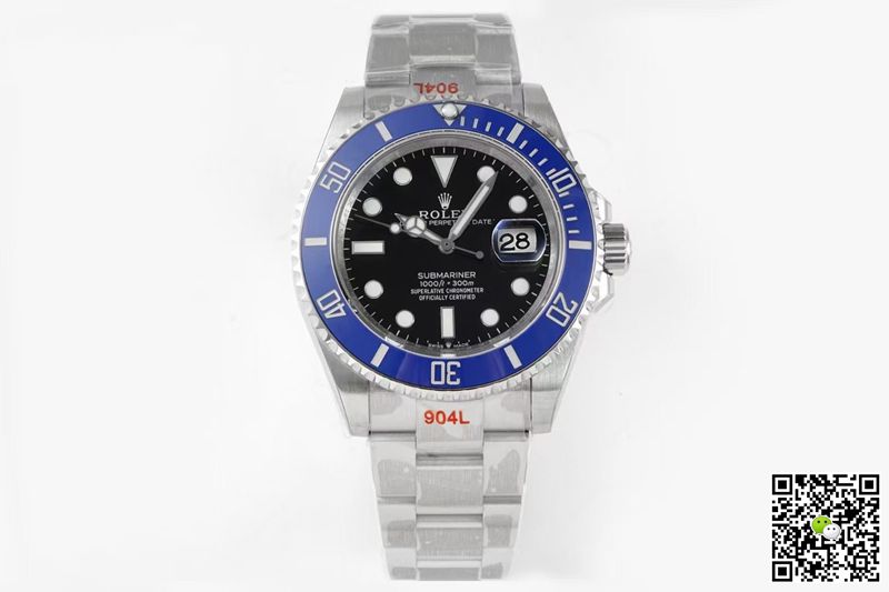 R01ex Submariner Replica M126619LB-0003 41MM 1:1 Best Edition ROF Factory Black Dial Swiss ETA2824