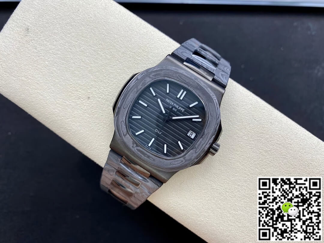 Replica Pat*k Phi1i*pe Nautilus 5711 DiW 1:1 Best Edition Black Dial