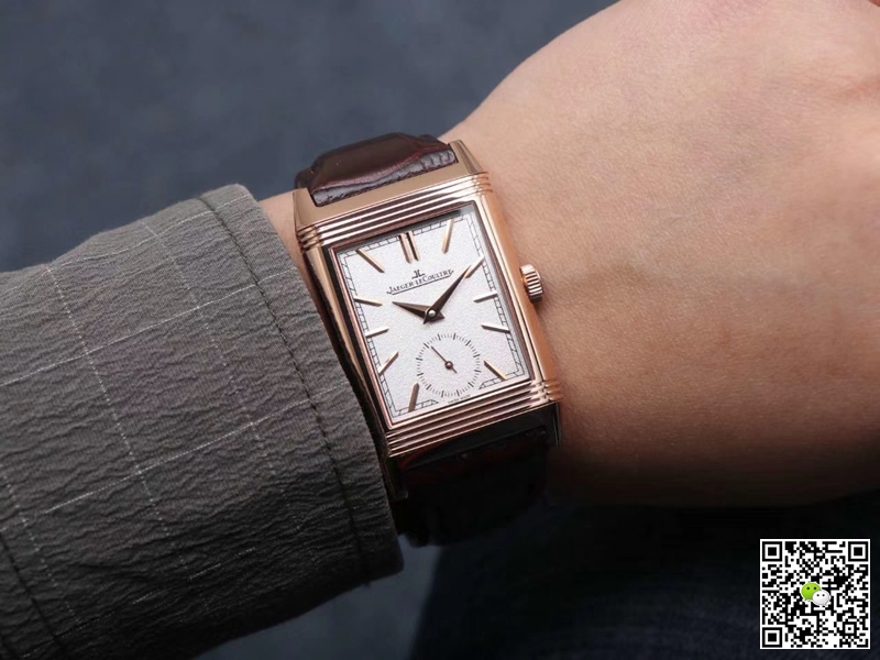 Jaeger Lecoultre Replica Reverso Flip 1:1 Best Edition MG Factory White Dial Swiss ETA854A/2